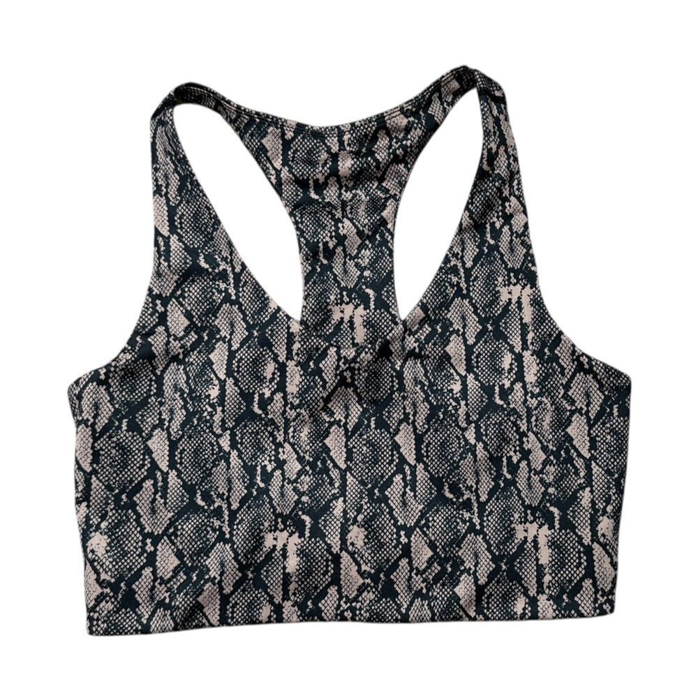 Zella Brown & Black Leopard Sports Bra